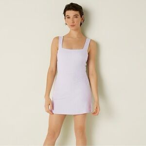 VS PINK • Ribbed Square Neck Active Dress/Romper • Size XL